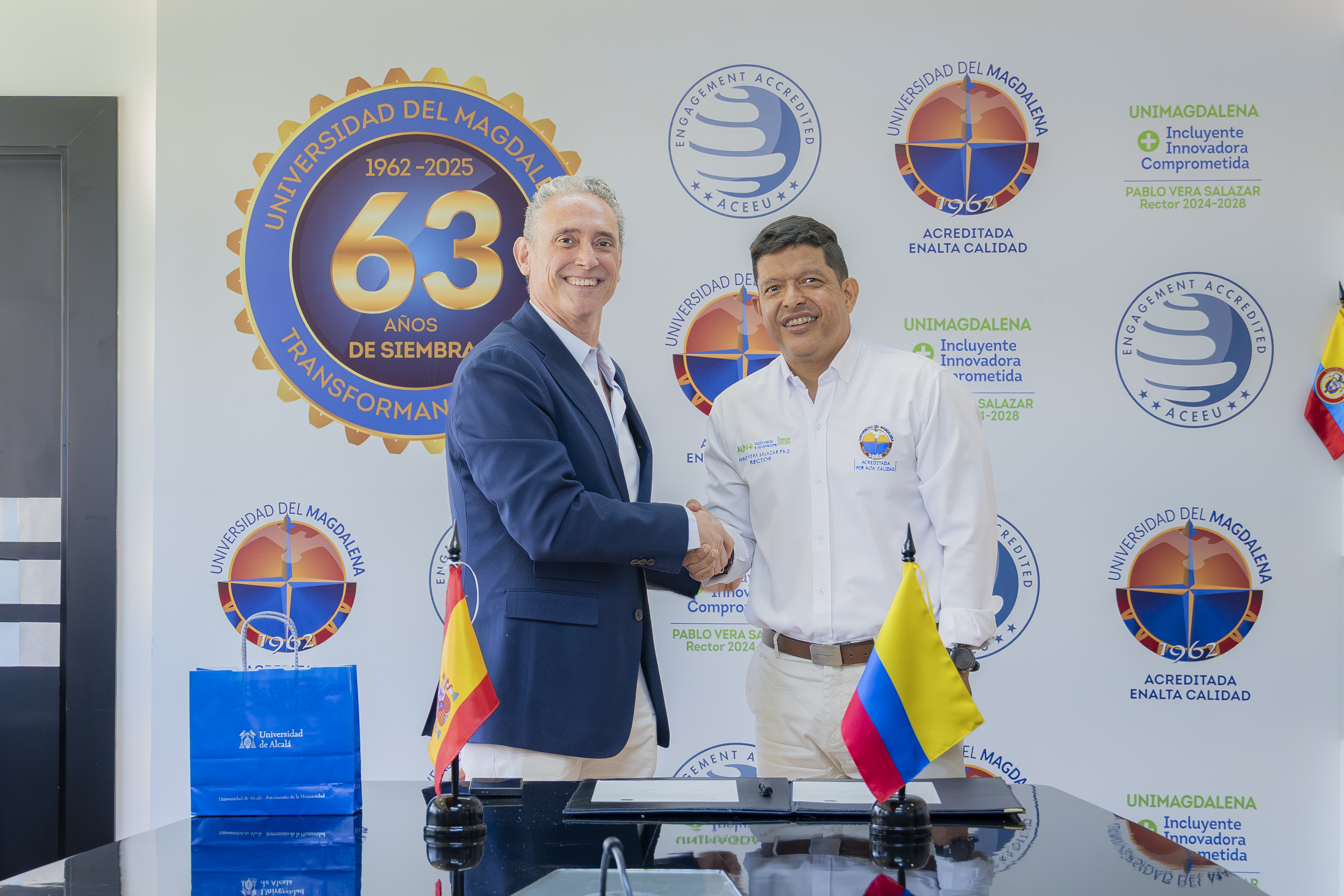 UNIMAGDALENA establece cooperación académica con la Universidad de Alcalá