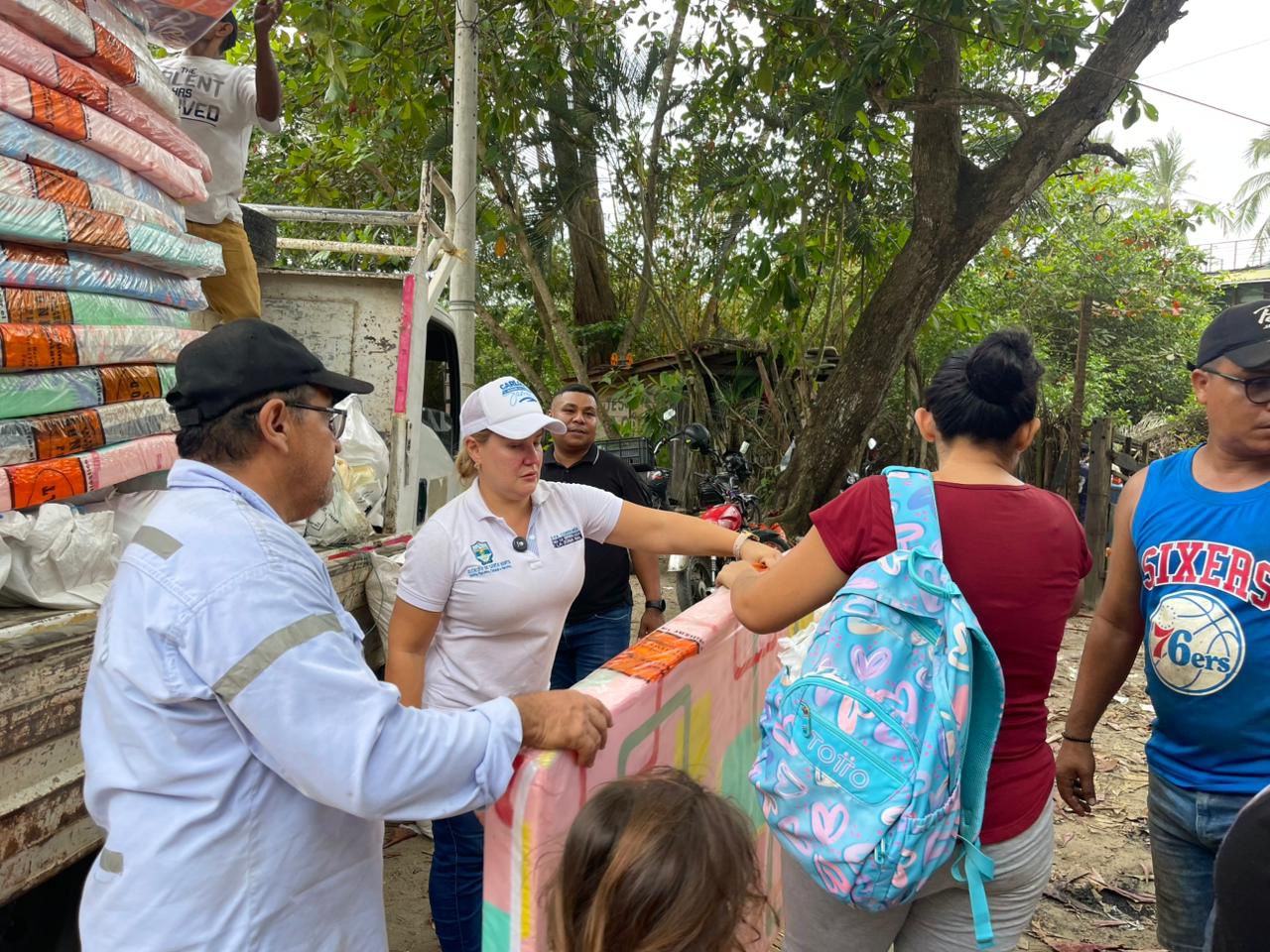 Administración Pinedo consolida atención integral a damnificados por fenómenos naturales en zona rural