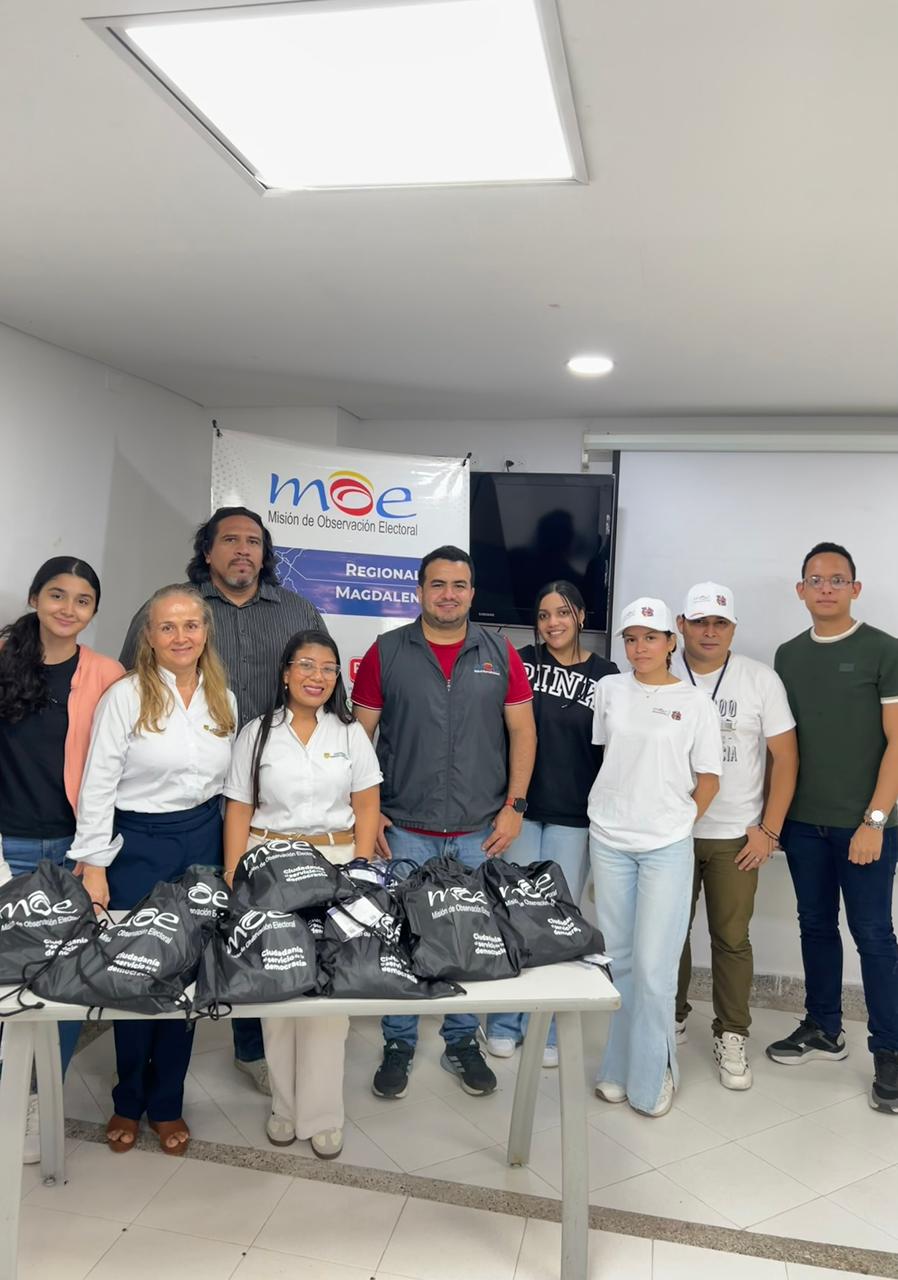 La Sergio Arboleda promueve el diálogo sobre democracia con la visita de la MOE Magdalena