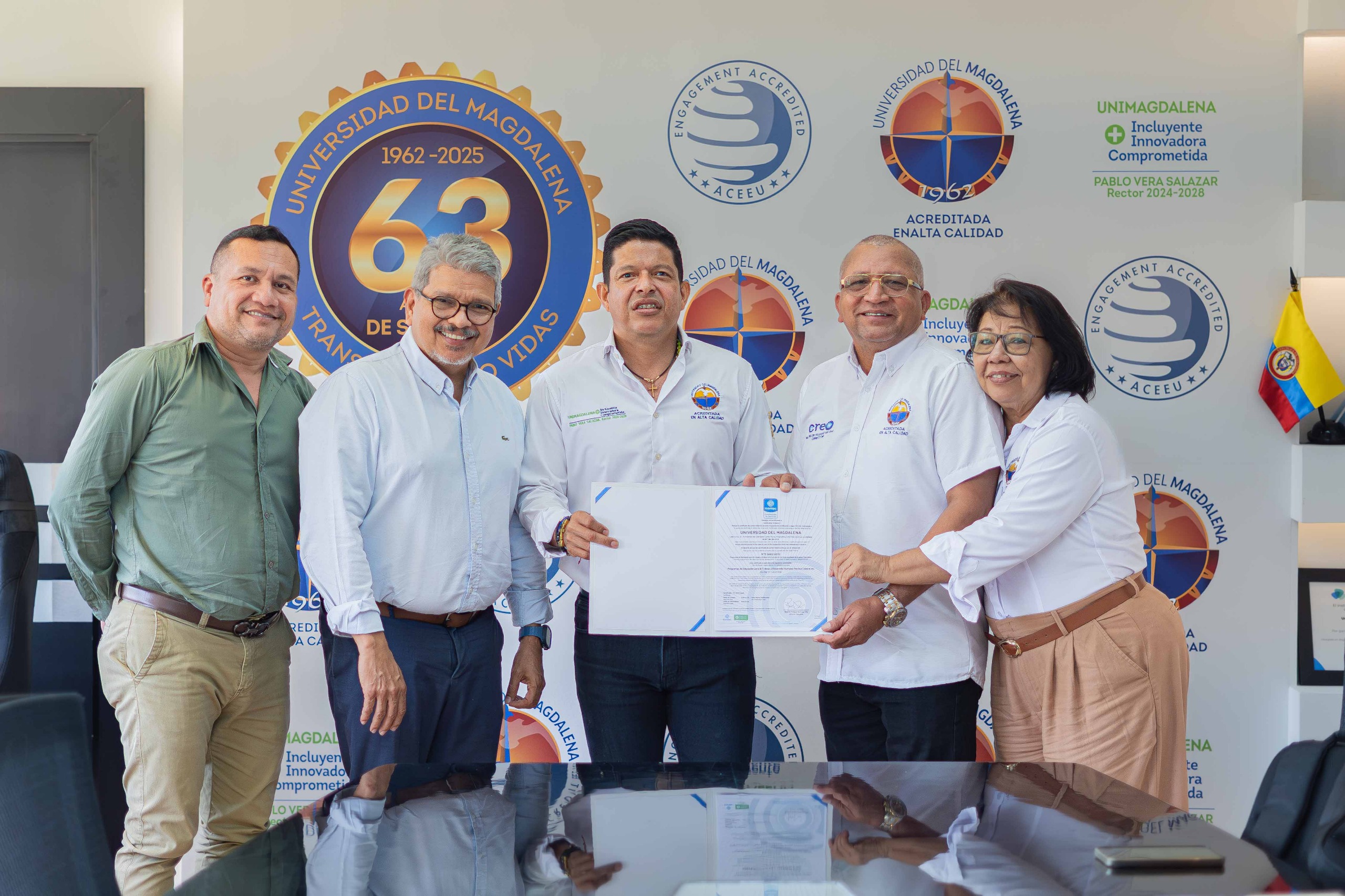 Unimagdalena recibe certificación en la norma NTC5663 para el Programa Técnico Laboral en Auxiliar en Salud Oral.