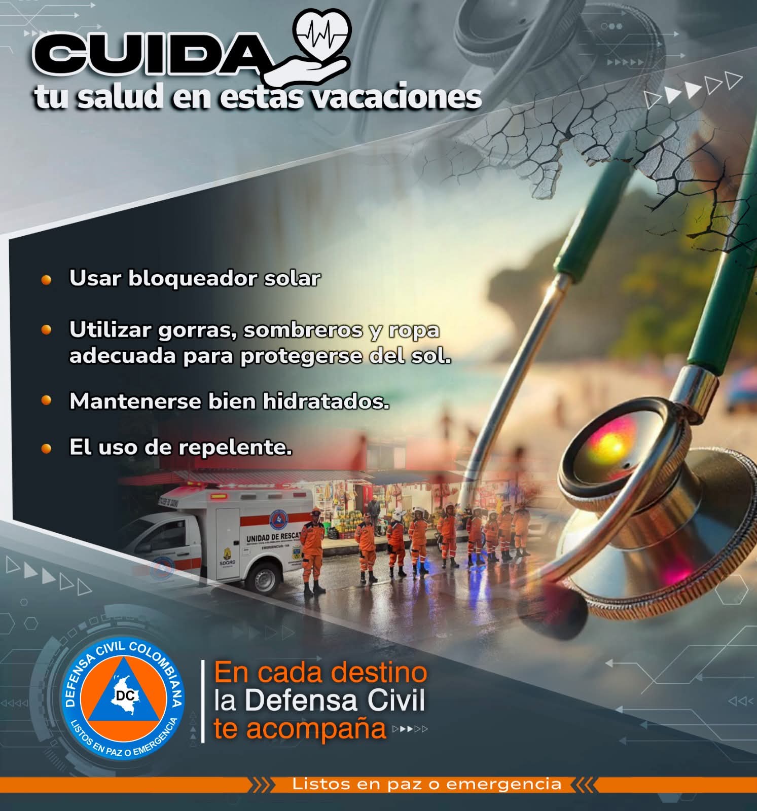 🏖️🌊 Recomendaciones para disfrutar playas y ríos durante Semana Santa