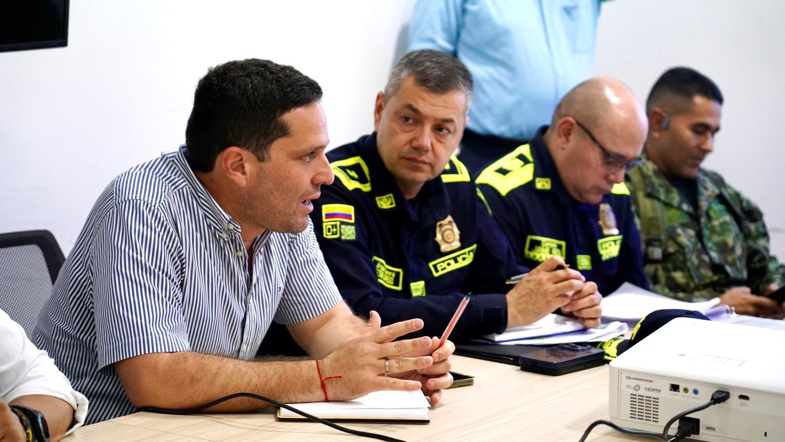 El Puesto de Mando Unificado activado por la Alcaldía fue determinante para el éxito de El Rodadero en Semana Santa