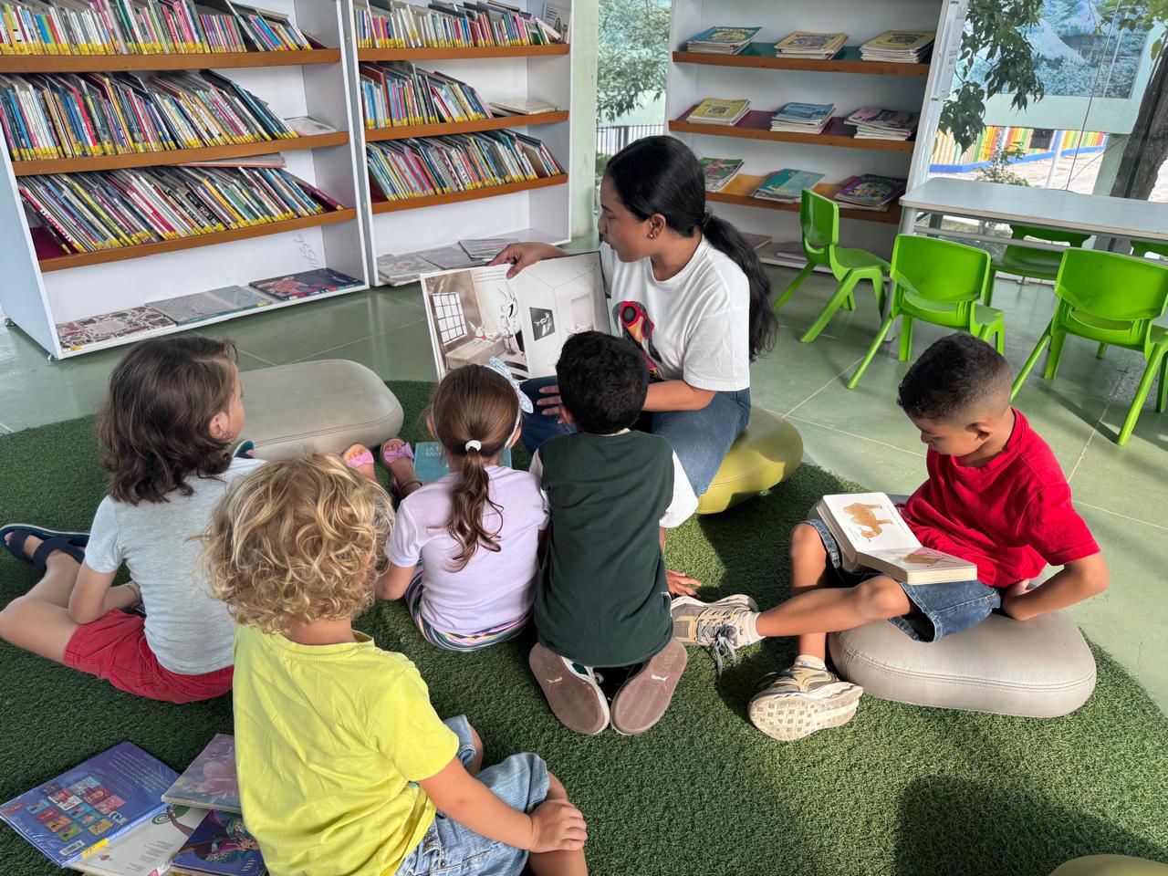 La Biblioteca Pública Distrital de Santa Marta fortalece su agenda con actividades infantiles lúdicas y recreativas