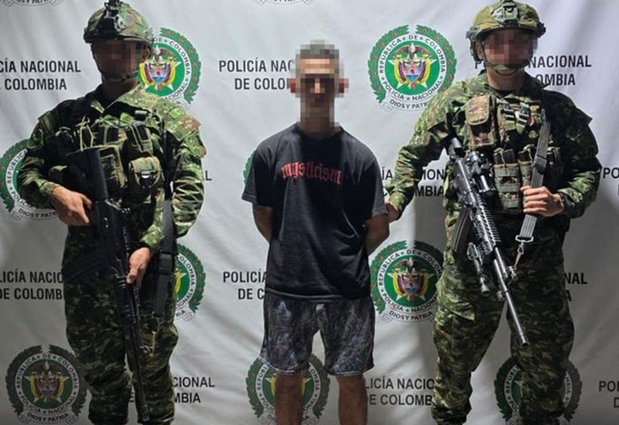 Alias ‘Mondaco’, señalado extorsionista de comerciantes en el Centro Histórico, fue capturado por el Gaula Militar