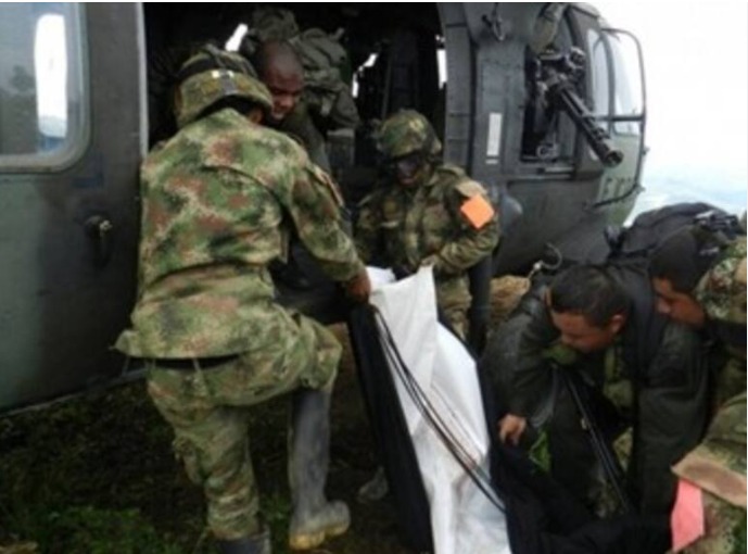 Ejército dio de baja a un presunto integrante de banda criminal en el municipio Zona Bananera