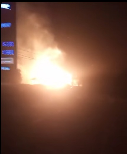 Anoche explosión de una tubería de gas, generó pánico en Aeromar, sur de Santa Marta