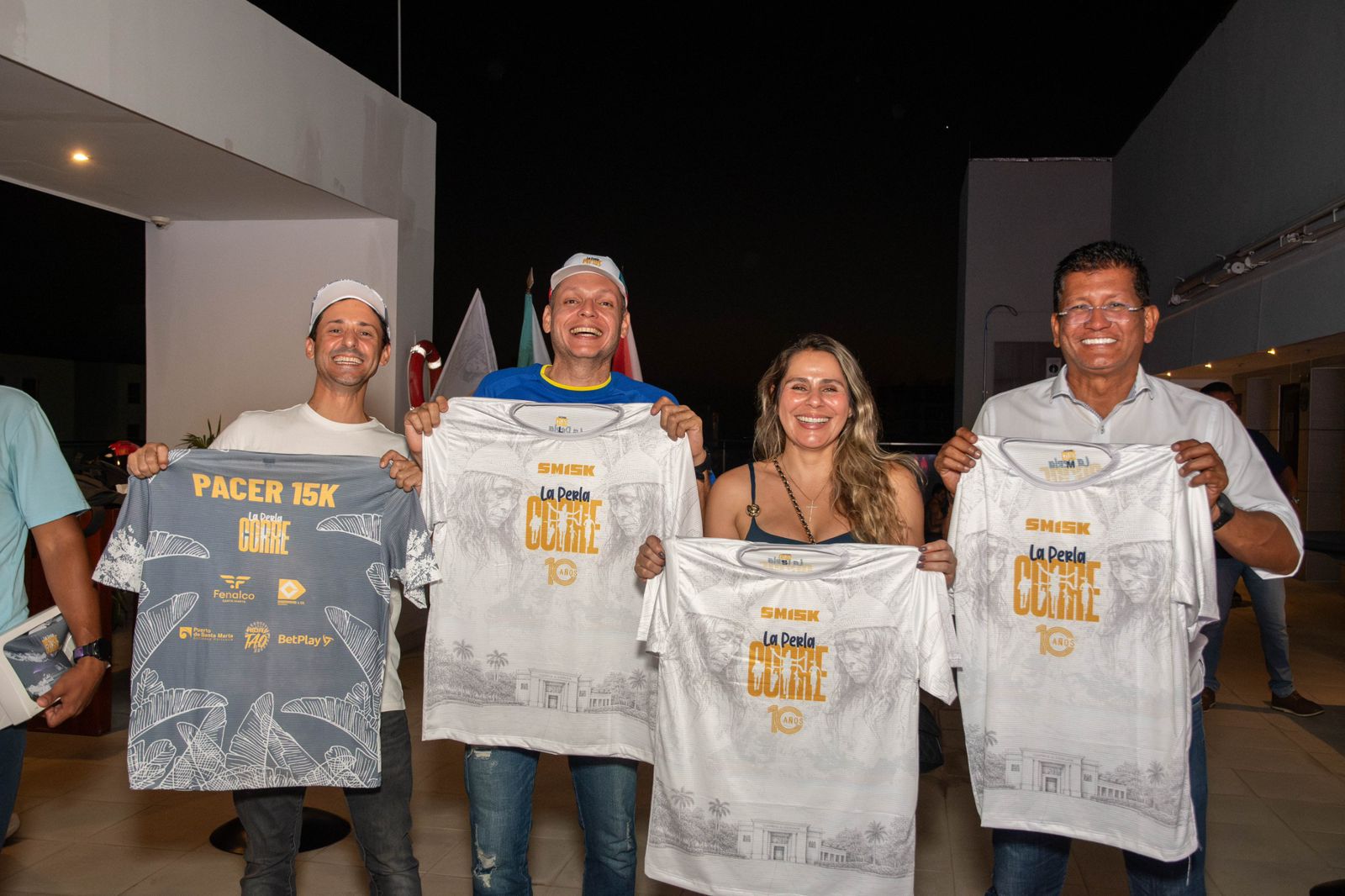 Santa Marta se prepara para correr: Fenalco presentó las camisetas oficiales de Santa Marta 15K “La Perla Corre”