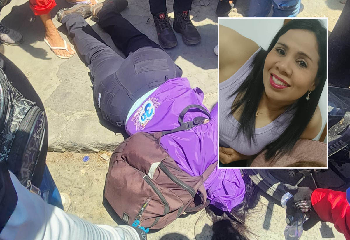 Mujer preventista resulta herida en medio de una balacera registrada entre delincuentes y un ciudadano en un intento de atraco