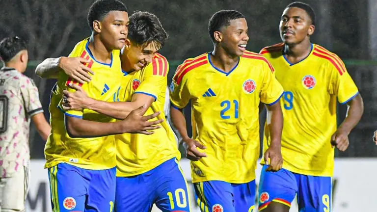 Selección Colombia golea a Argentina y se queda con el Sudamericano-Sub 17