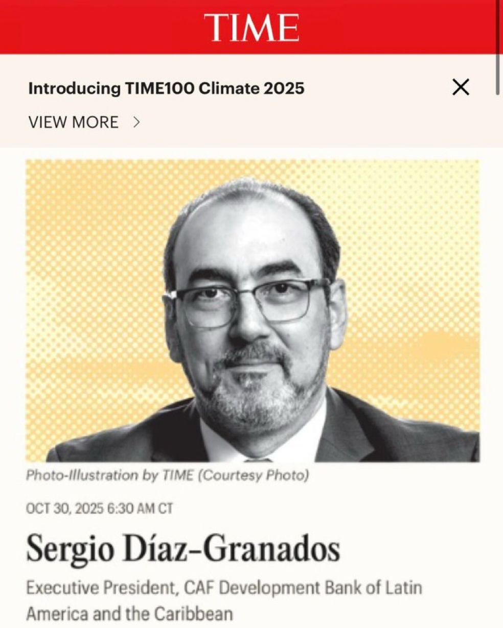 El samario Sergio Diazgranados Guida está entre las 100 personalidades más influyentes contra el cambio climático