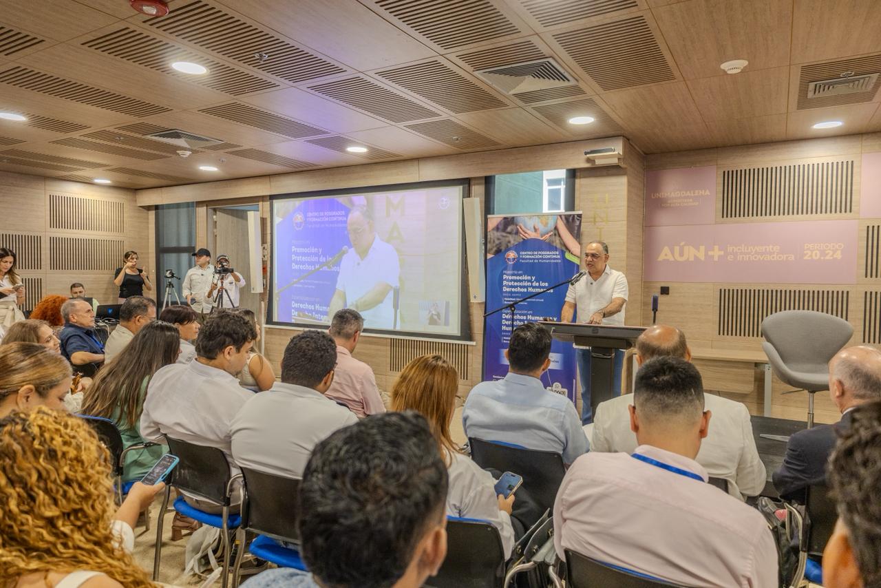Desde el Congreso Internacional de Derechos Humanos, alcalde Carlos Pinedo exhorta a actores armados a dar muestras de paz