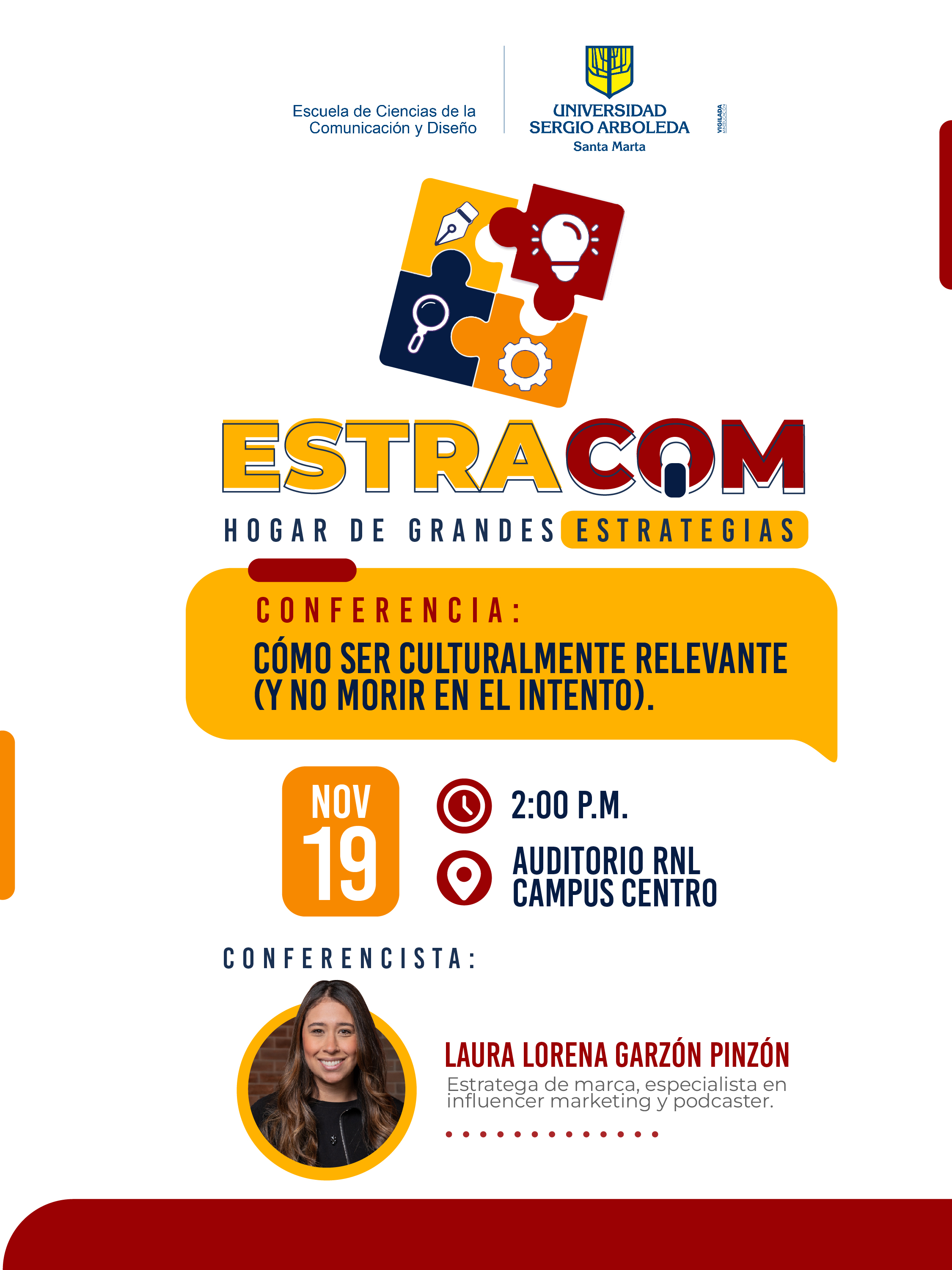 ESTRACOM 2025: la estrategia y la innovación se toman la U. Sergio Arboleda