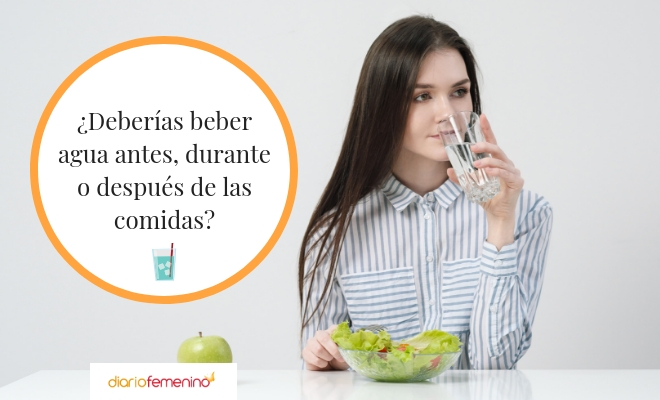¿Agua antes o después de comer? El mito que TikTok volvió tendencia
