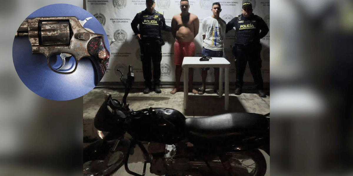 Dos presuntos delincuentes fueron capturados cuando intentaron robar en una vivienda