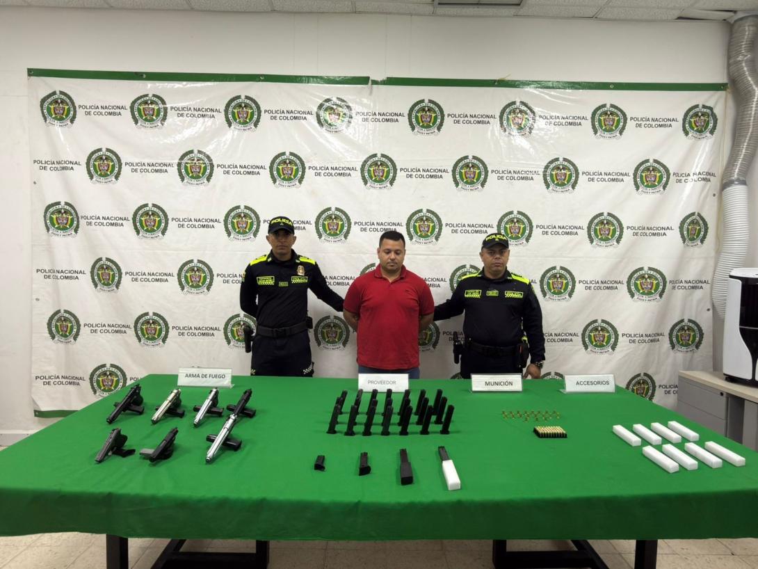 Capturan a un sujeto a quien las autoridades le hallaron siete armas de fuego modificadas