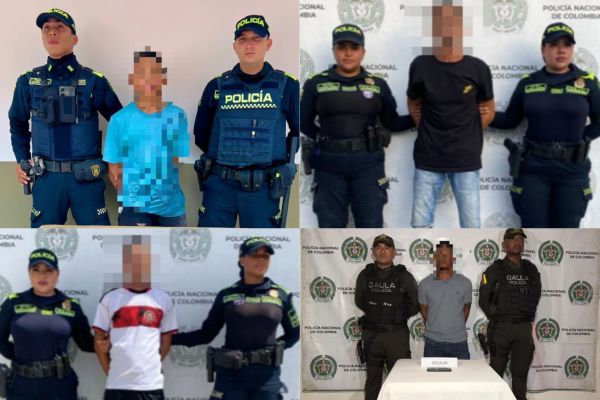13 personas fueron capturadas por la comisión de diferentes delitos en la operación “La Perla” en jurisdicción de la policía metropolitana