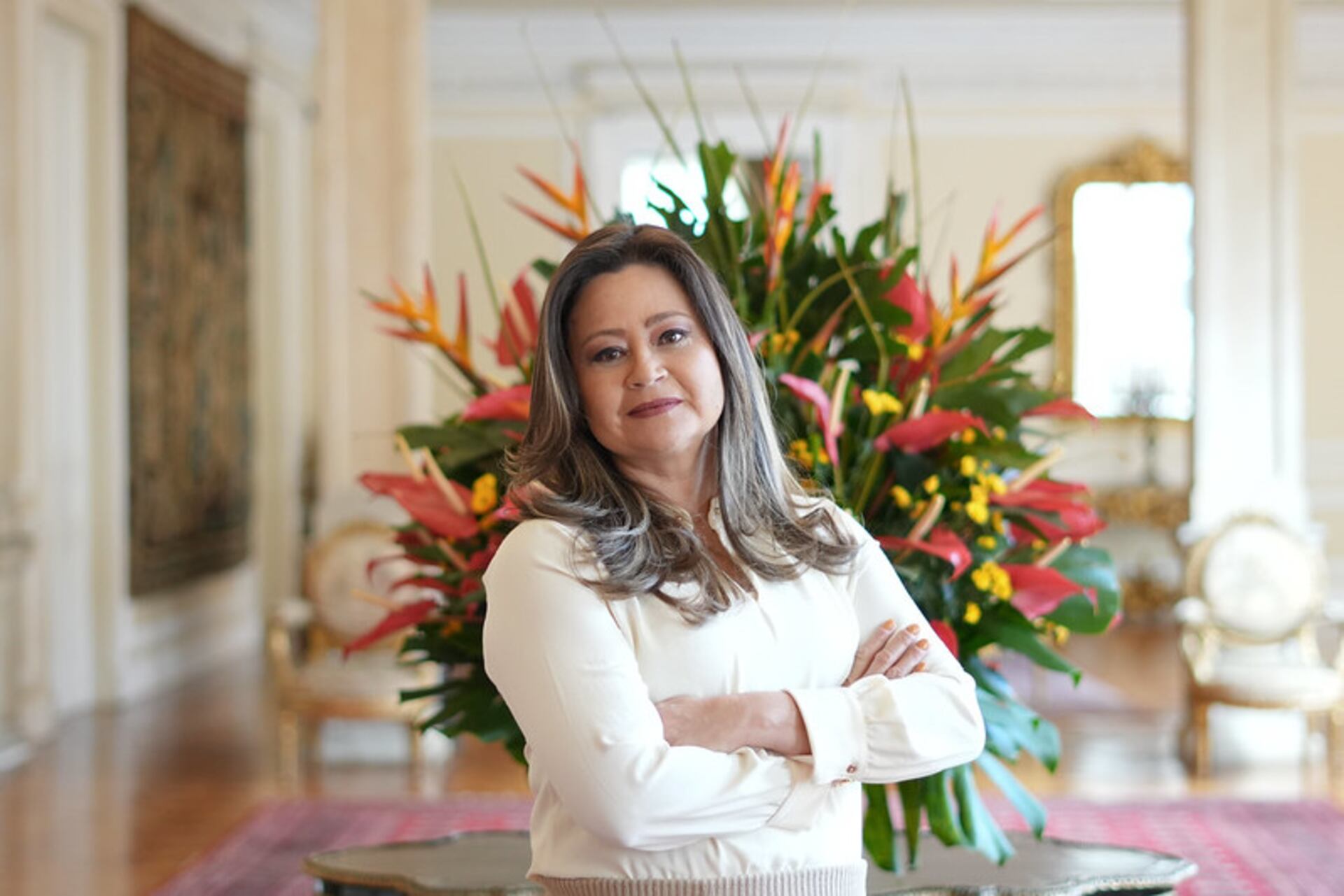 La ministra de Transportes, Mafe Rojas, presume de avances en la modernización de Aeropuertos del país, entre ellos el de Santa Marta