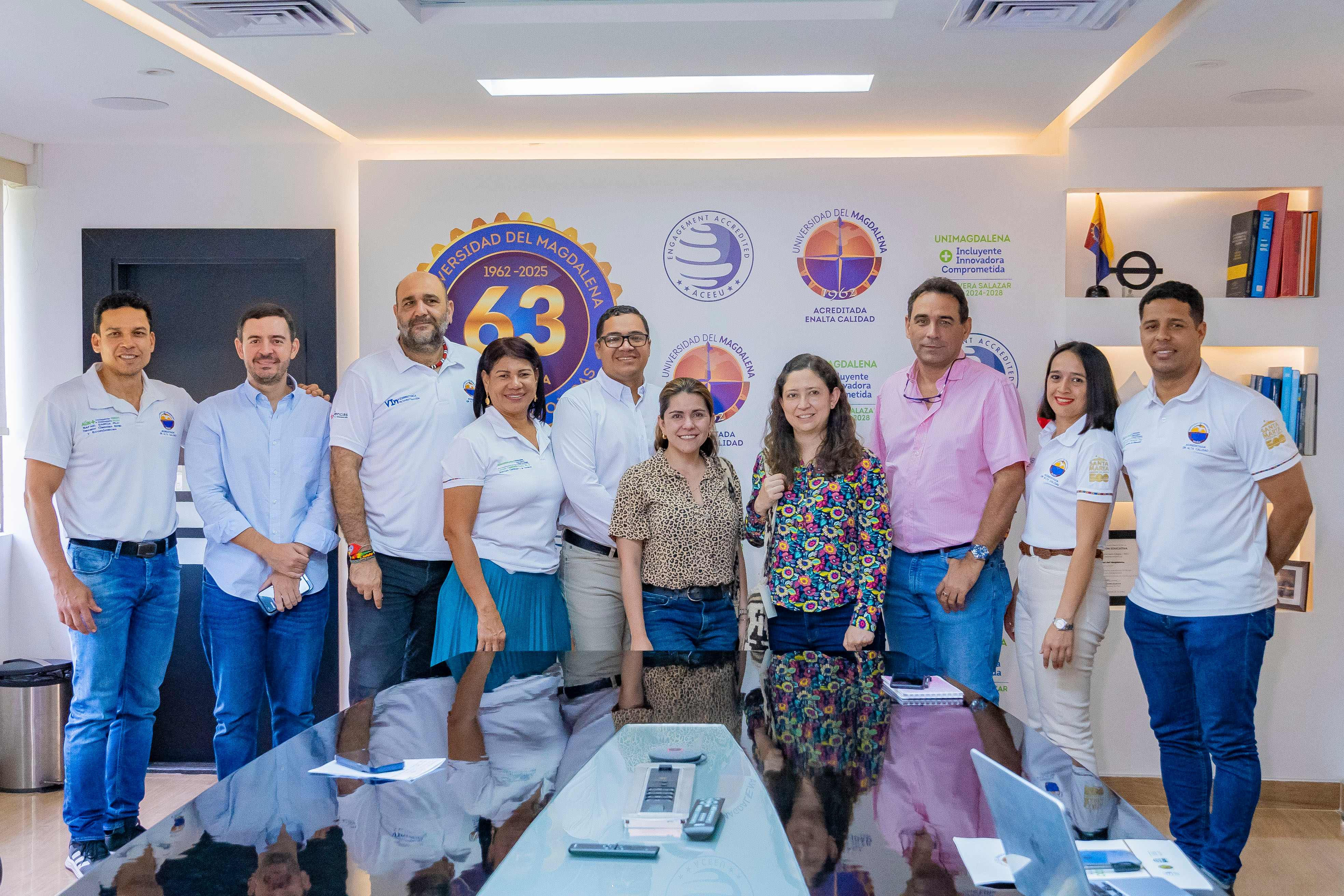 Culminó con éxito visita de evaluación externa al Programa de Negocios Internacionales de Unimagdalena