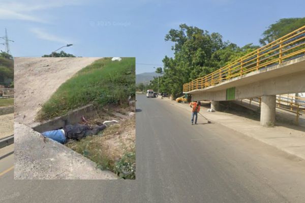 Adulto mayor murió arrollado por una motocicleta en la Troncal del Caribe cerca al puente peatonal de la Lucha
