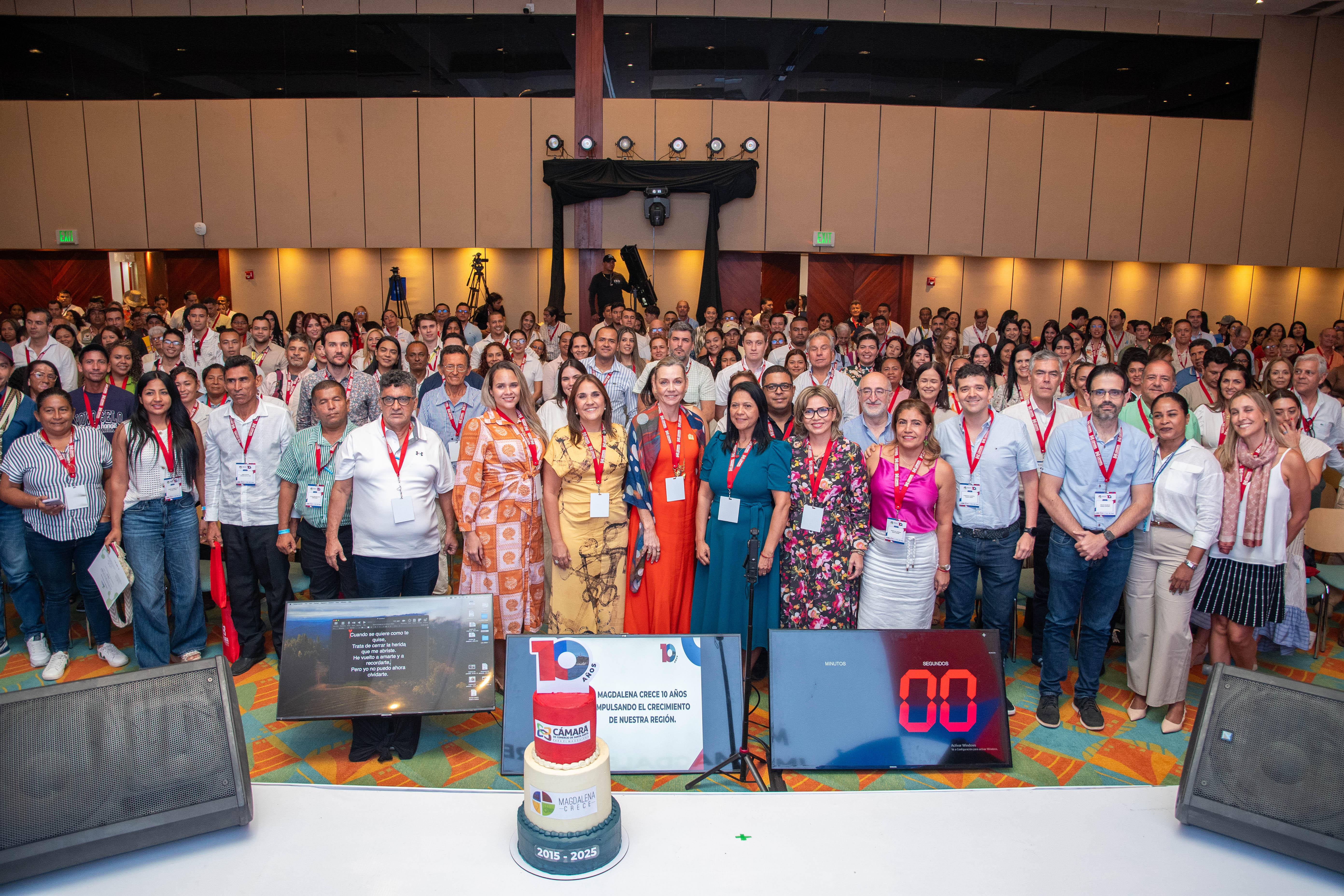 Magdalena Crece celebró sus 10 años como el evento empresarial más importante del departamento