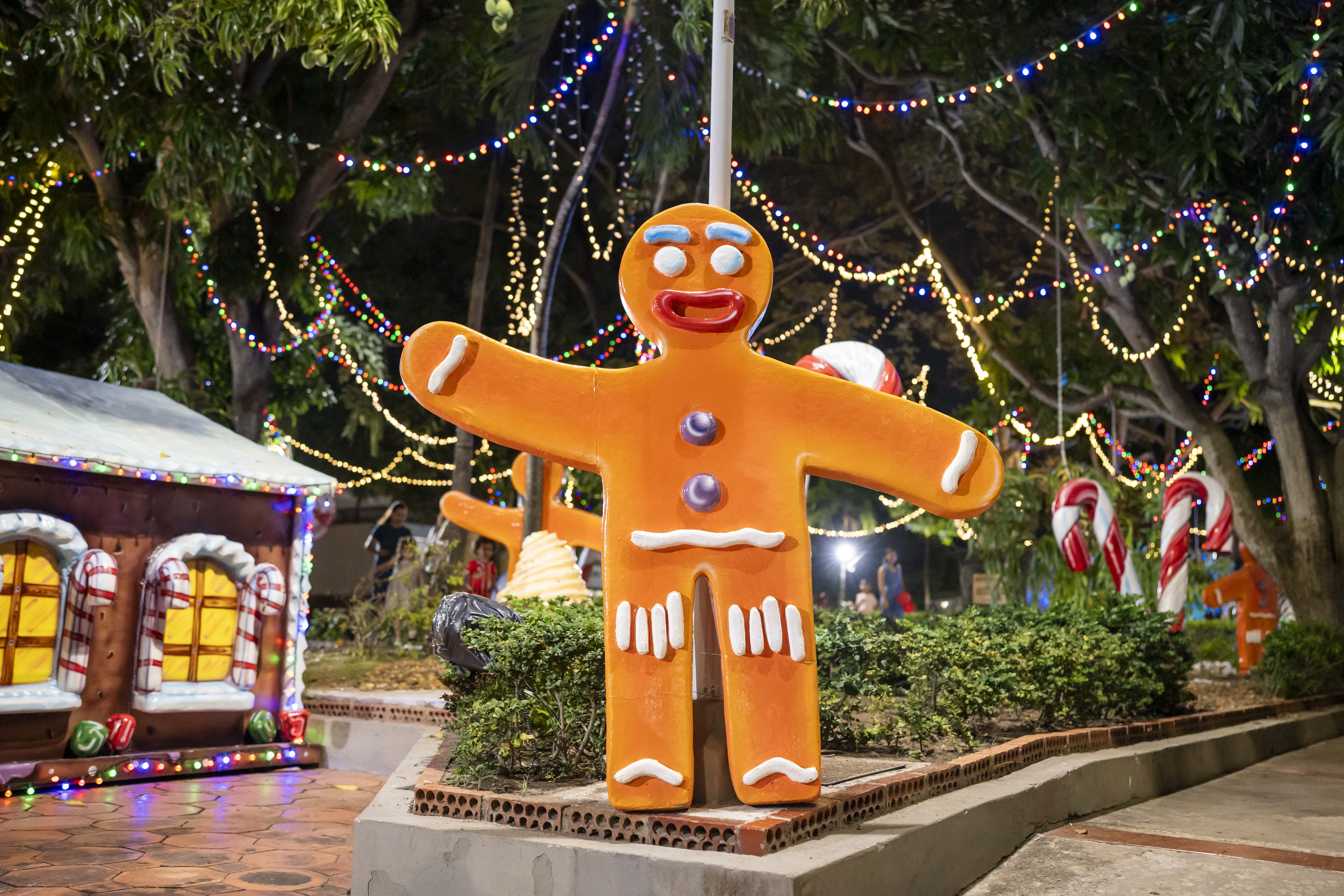 Gases del Caribe encendió la magia de la Navidad en el Parque Los  Fundadores