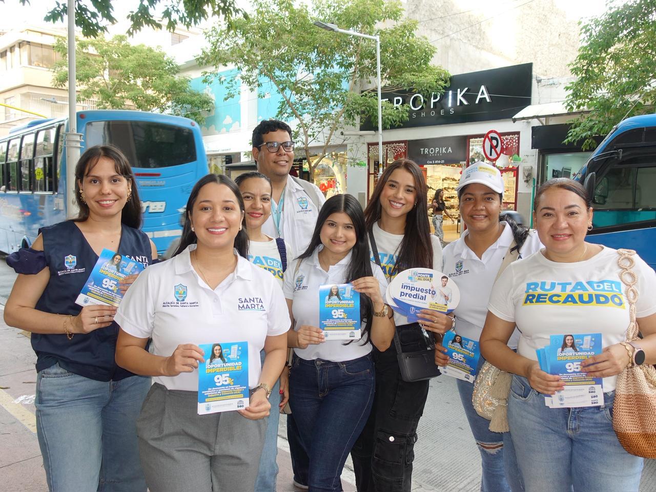 Con ‘La Ruta del Recaudo’ Alcaldía  impulsa la formalidad y el crecimiento empresarial en Santa Marta