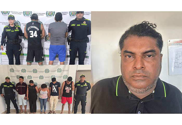 Siete presuntos integrantes del ‘Clan del Golfo’, fueron capturados en el Difícil, cabecera municipal de Ariguaní