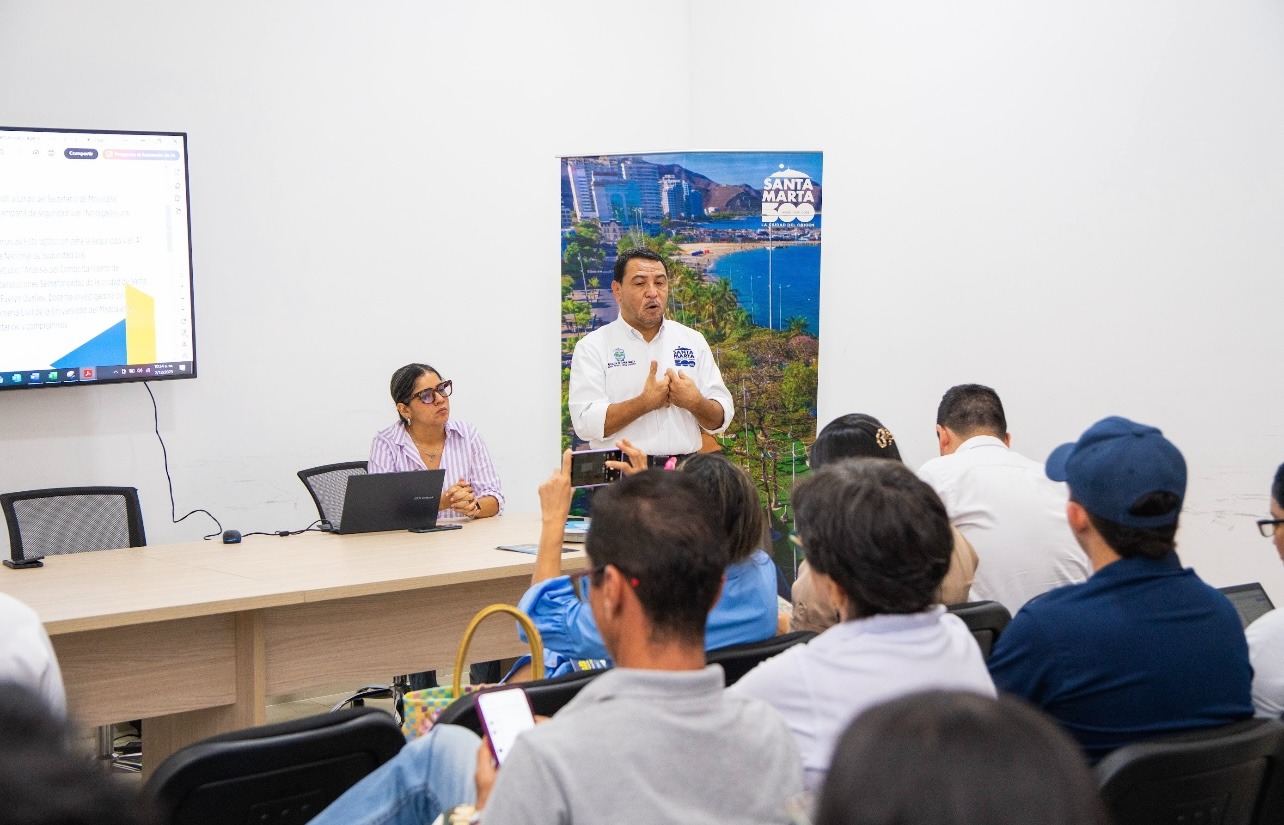 Alcaldía destaca reducción en la accidentalidad vial en lo que va del 2025 en Santa Marta