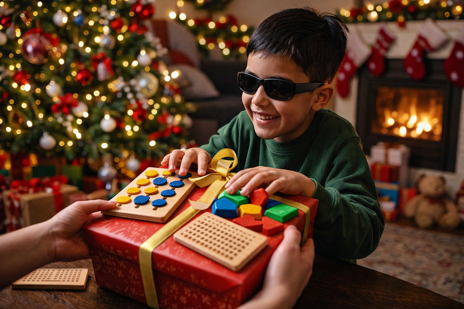 ¿Cuáles son los regalos ideales para niños y niñas con discapacidad visual?