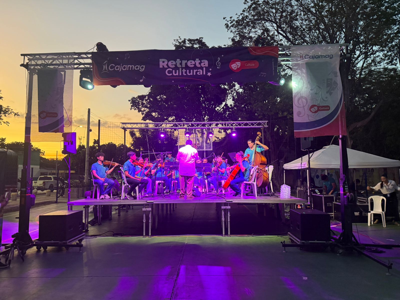 CORPAMAG y CAJAMAG realizan jornada cultural y ambiental con la Orquesta Filarmònica en el Parque Ambiental Rìo Manzanares