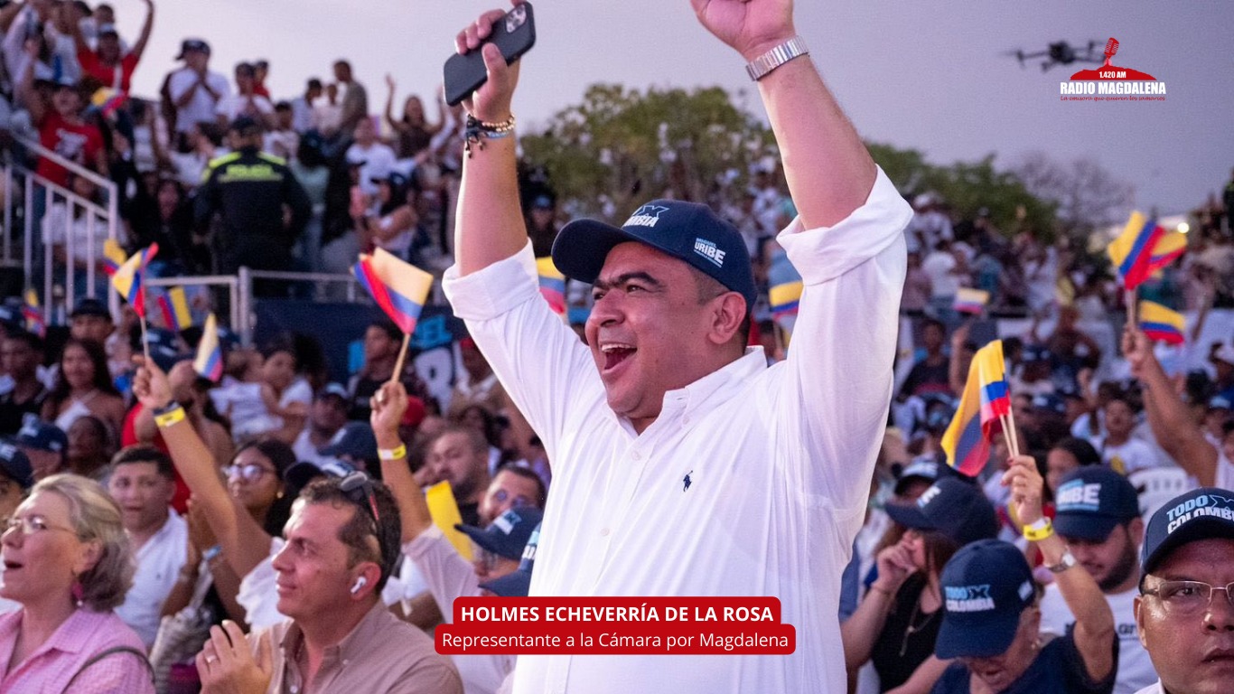 Holmes Echeverría declina aspiración al Senado y se prepara para ser candidato a la Gobernación de Magdalena
