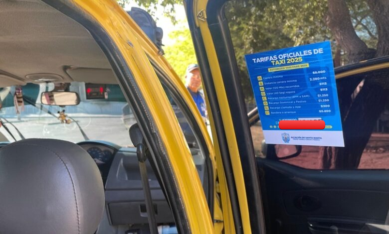 Taxistas de Santa Marta haciendo su agosto en diciembre