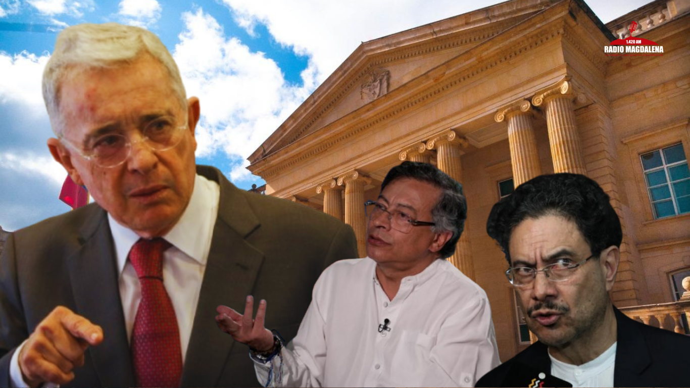 Expresidente Álvaro Uribe Vélez arremetió contra Petro y Cepeda: “Se han gastado toda la platica del Estado en corrupción y quieren seguir ese derroche”