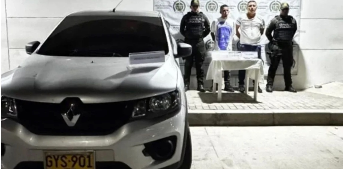 Capturan a dos presuntos extorsionistas vinculados a las Autodefensas Conquistadores de la Sierra Nevada de  Santa Marta
