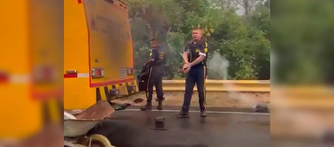 Balacera en frustrado robo a camión de valores en zona rural de Riohacha