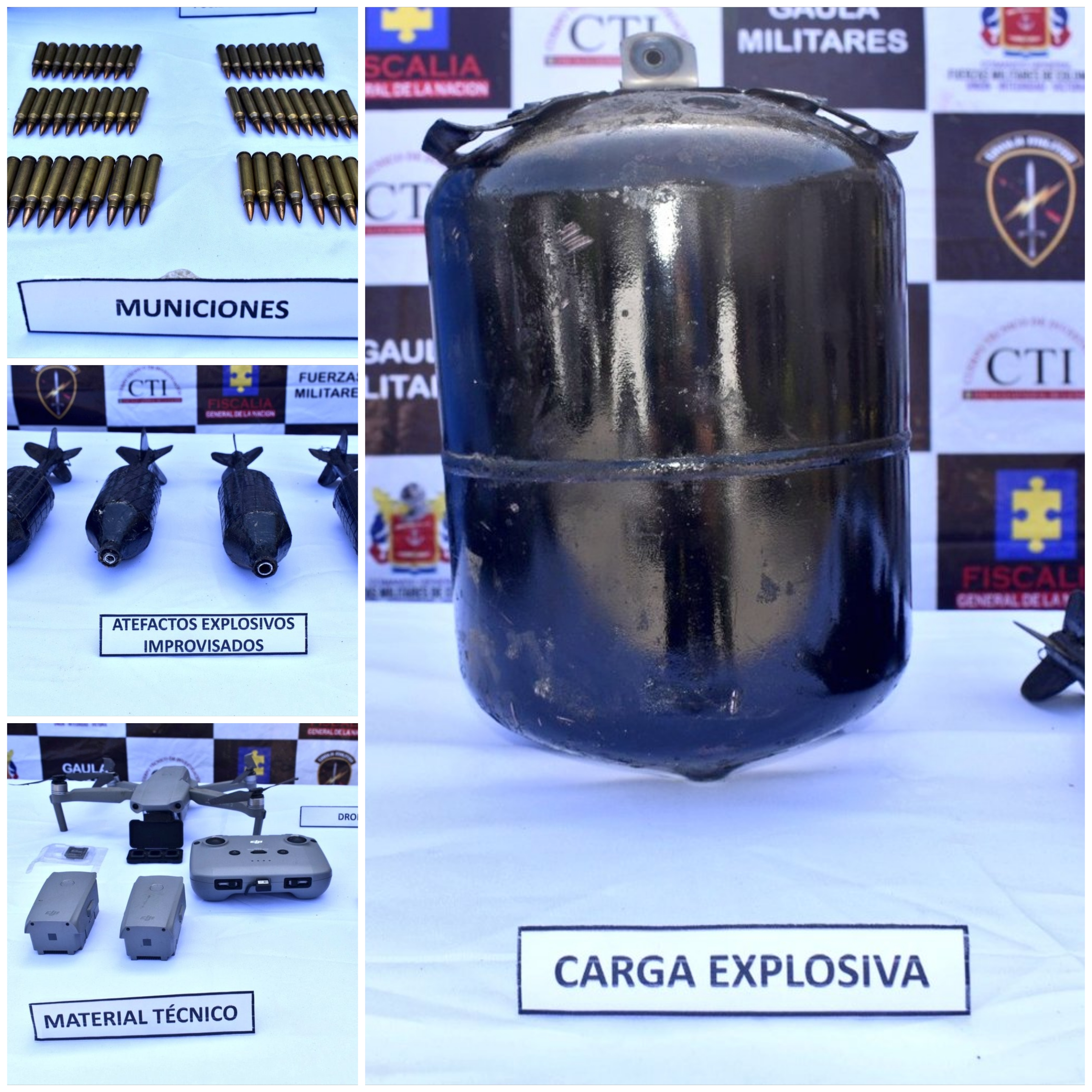 #Atención _Ejército y Fiscalía hallan caleta con material de guerra en el sector de Don Jaca, Santa Marta