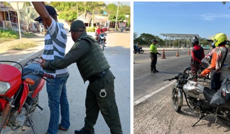 Con áreas de prevención, la Policía de Tránsito busca evitar muertes violentas en vías del Magdalena, durante el Puente de Reyes