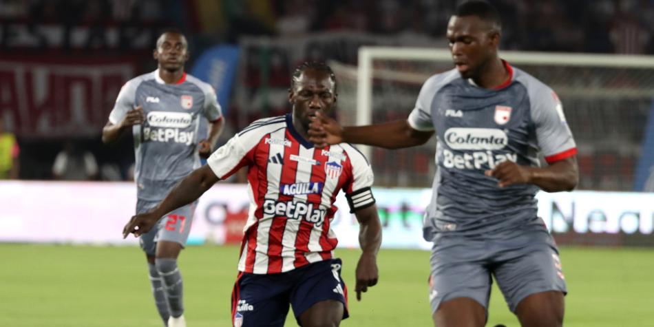 Junior y Santa Fe igualaron y la Superliga se definirá en Bogotá