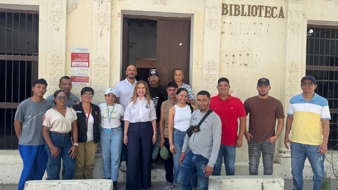 Gobierno de Carlos Pinedo Cuello inicia obras de restauración de la Biblioteca Pública Popular de Gaira
