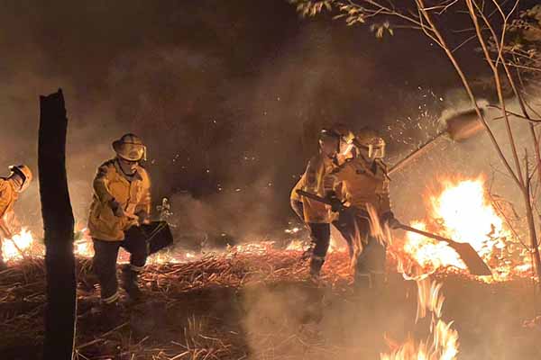 A 45 se elevan los incendios en Santa Marta, que han sido atendidos por el Cuerpo de Bomberos en lo que va corrido del 2.026