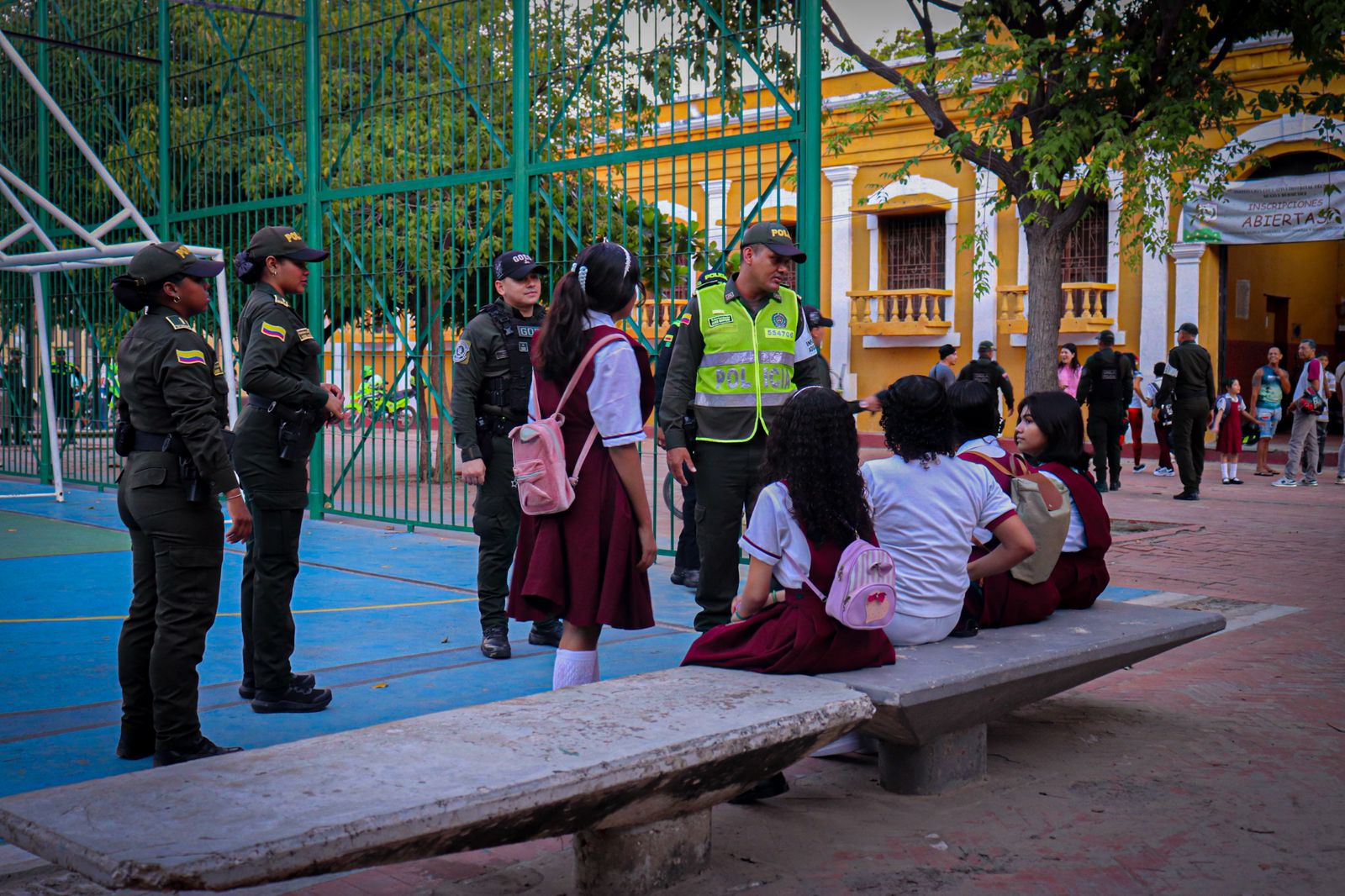 Autoridades activan plan de acompañamiento a estudiantes por regreso a clases en Santa Marta
