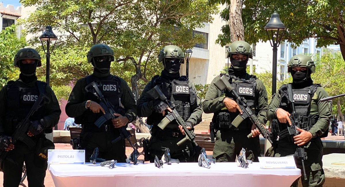 Grupo ‘GOES’ de la Policía refuerza operativos en barrios de Santa Marta para golpear a las bandas criminales