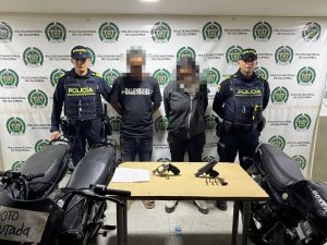 Cuatro capturados en Ciénaga con armas, munición y droga, dejan operativos de la Policía Metropolitana