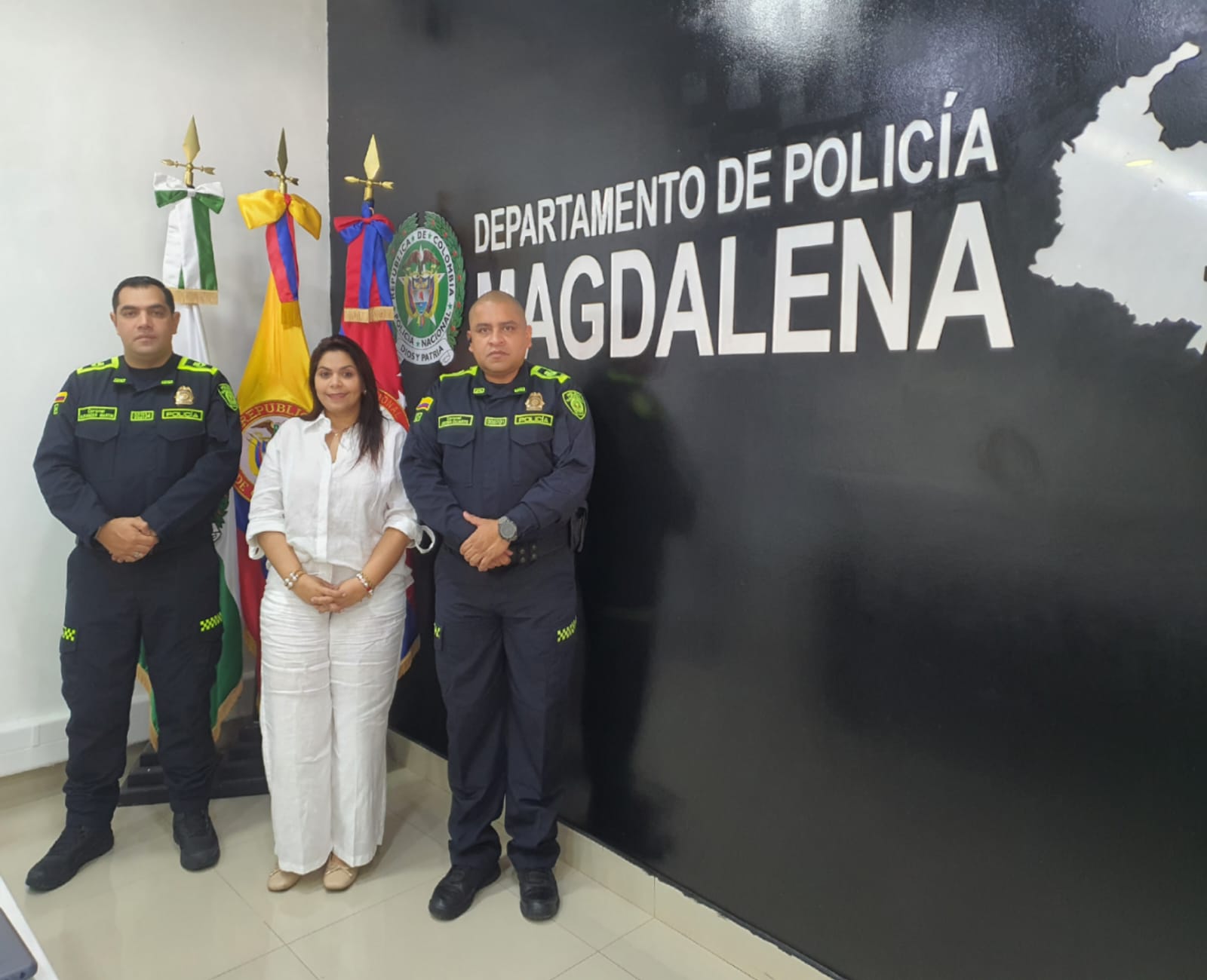 Asocie reconoce labor del comandante saliente de la Policía del Magdalena y da la bienvenida a su sucesor