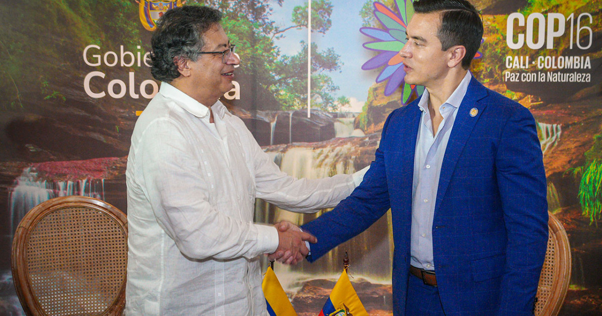 Ecuador confirma "reunión" con delegación colombiana en medio de guerra arancelaria