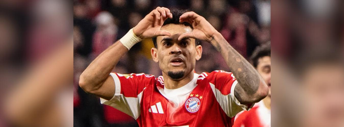 Carnaval en Múnich: Hat-trick y exhibición de Luis Díaz en triunfo del Bayern