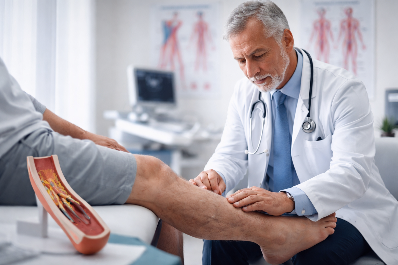 #MartesDeSalud/Enfermedad arterial periférica: el enemigo silencioso que aumenta el riesgo de amputación y muerte cardiovascular