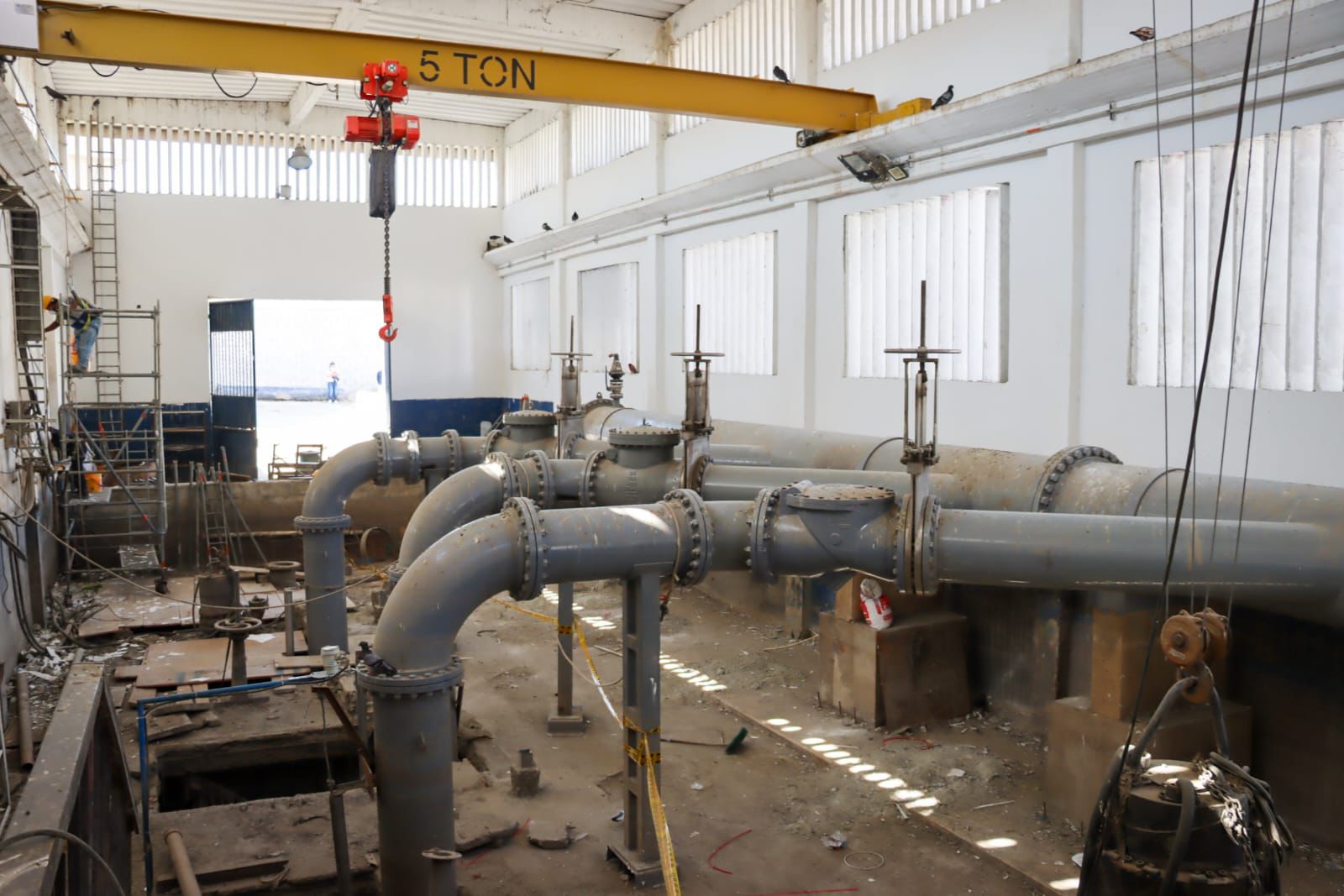 Gobierno Pinedo Cuello recibe las rejillas de cribado que optimizarán funcionamiento de la EBAR Norte