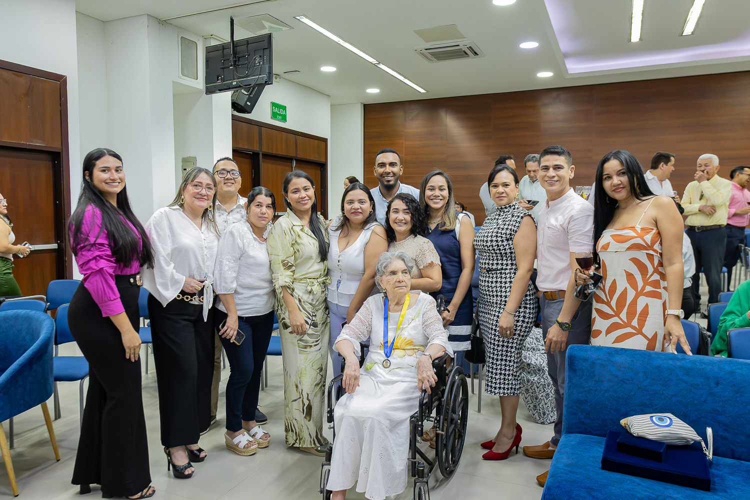 La Sergio reconoció la trayectoria institucional de doña Rita Illigde Aarón