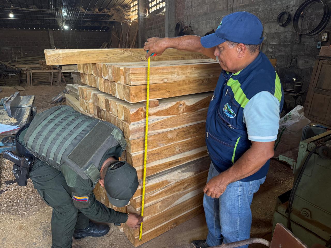 CORPAMAG participa en el Primer Operativo Nacional del Año contra el Tràfico Ilegal de Madera convocado por Minambiente